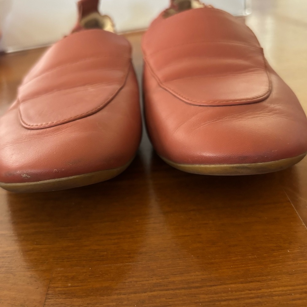 Everlane The Day Loafer Leather Dark Rose Pink Made in Italy - Size 10 - Picture 10 of 14